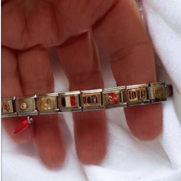 ZOPPINI (nomination) 2/$25 white flower bracelet link - Picture 5 of 6